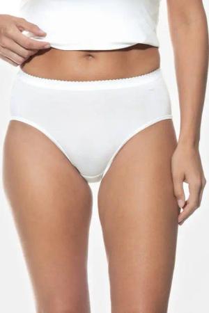 Mey Slip Damen Serie Mey Lights Basic Uni (1-St., 1) Weiche Beinabschlüsse, Baumwolleinsatz auf der Schrittinnenseite