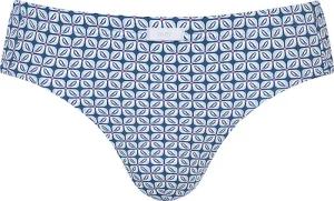 MEY Slip - Jazz Pants SUMMER FLOWER Hague Blue blau | M