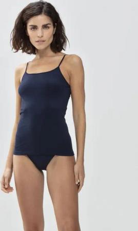 Mey Spaghettitop Damen Serie Emotion Uni (1-tlg) Feinripp, Viskose-Mix, Single Jersey, FSC-zertifiziert