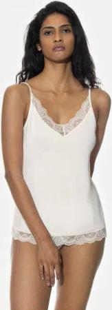 Mey Spaghettitop Damen Serie Poetry Fame Uni, zweifarbig (1-tlg)