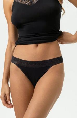 Mey String Mey female String Serie Modal Lace Uni String (1-St., 1) Stilvoller Basic-String, weiches Modal, mit Baumwoll-Zwickel