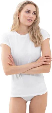 Mey T-Shirt Cotton Pure Rundhalsausschnitt mit Turtleneck