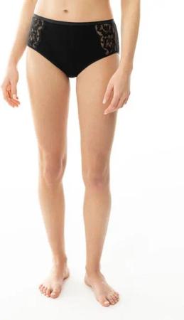 Mey Taillenslip Wool Love florale Spitze, Merino-Schurwolle, wärmend