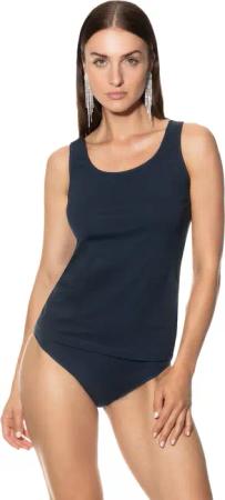 Mey Tanktop "Cotton Pure" Rundhalsausschnitt, atmungsaktiv, schmale Passform, Single Jersey