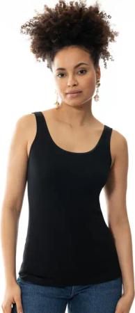Mey Tanktop "Noblesse" ohne auftragende Seitennähte, Slim Fit, tiefer Rundhalsausschnitt