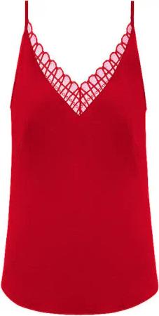 MEY Top - Camisole TEMPTATION red carpet rot | S