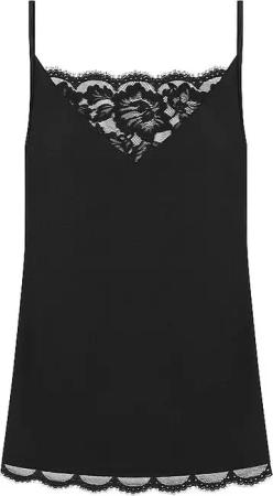 MEY Top - Unterhemd CAMISOLE POETRY VOGUE schwarz schwarz | XS