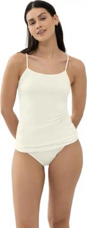 Mey Trägertop SERIE EMOTION ohne auftragende Seitennähte, Feinripp, tiefer Rundhalsausschnitt