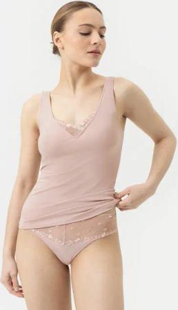 Mey Trägertop Serie Pretty Sense Uni (1-tlg) Florale Spitze, Elastisch, Ohne Seitennähte, Hautfreundlich