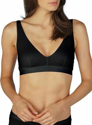 MEY Triangel BH ohne Bügel MOOD schwarz schwarz | 75C