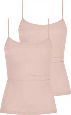 Mey Unterhemd "Superfine Organic" 2er Pack, feine Träger, Baumwollmischung, Single Jersey, atmungsaktiv