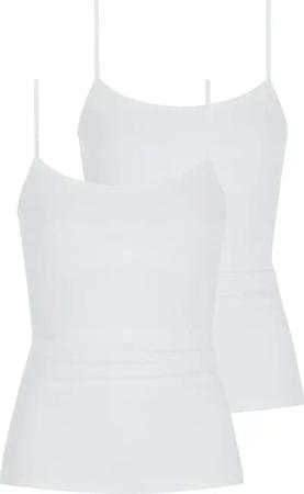 Mey Unterhemd "Superfine Organic" 2er Pack, feine Träger, Baumwollmischung, Single Jersey, atmungsaktiv