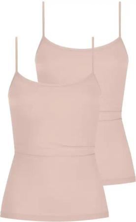 Mey Unterhemd Superfine Organic (2er Pack) feine Träger, Baumwollmischung, Single Jersey, atmungsaktiv