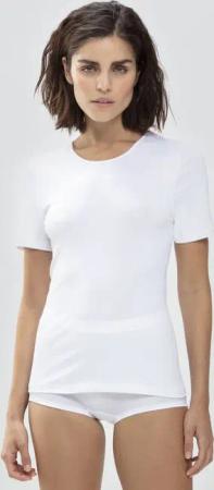 Mey Unterziehshirt Mey female Shirt Serie Emotion Uni (1-St) Basic Shirt, zeitloses Design, Baumwoll-Mix, Rundhals