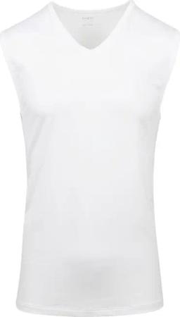 Mey V-Ausschnitt Dry Cotton Muscle Singlet Weiß - Größe M