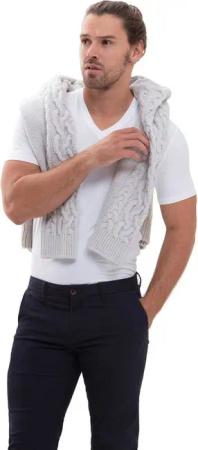 Mey V-Shirt Hybrid Geruchshemmend, Atmungsaktiv, Anti-Schweißfleck