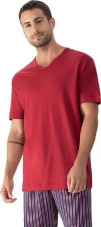 Mey V-Shirt "Solid Night" T-Shirt aus Interlock-Jersey