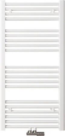 MEYKOERS Badheizkörper Handtuchwärmer Klein Mittleanschluss Seitenanschluss, SPCC Handtuchhalter 238-598W