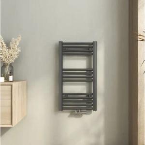 MEYKOERS Badheizkörper Handtuchwärmer Klein Mittleanschluss Seitenanschluss, SPCC Handtuchhalter 238-598W