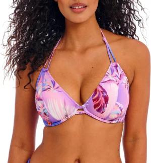 Miami Sunset Neckholder-Badeanzug-Top