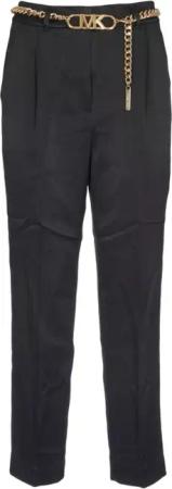 Michael Kors - Black Trousers With Pence - Größe 2 - black