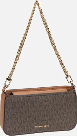 Michael Kors - Bryant SM Conv Xbody Pouchette Brown/Acorn - Abendtasche  ,