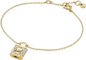 MICHAEL KORS Charm-Armband Michael Kors Armband Pavé Sterlingsilber vergoldet