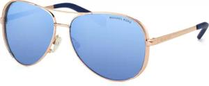 Michael Kors CHELSEA MK 5004 100322, Aviator Sonnenbrille, Damen, polarisiert, in Sehstärke erhältlich