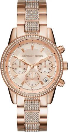 MICHAEL KORS Chronograph Michael Kors Damen-Uhren Analog Quarz