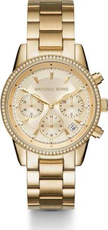 MICHAEL KORS Chronograph Michael Kors Damen-Uhren Analog Quarz