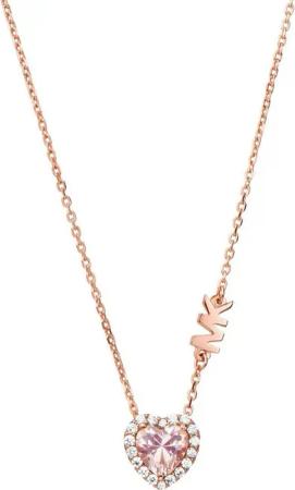 MICHAEL KORS Collier Michael Kors Damen-Kette 925er Silber Zirkonia