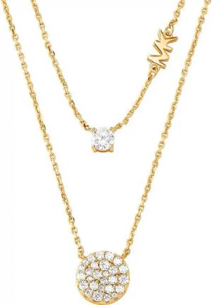 MICHAEL KORS Collier Michael Kors Damen-Kette 925er Silber Zirkonia