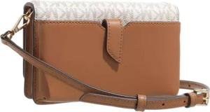 Michael Kors Crossbody Bags - Jet Set Charm Sm Phone Crossbody - Gr. unisize - in Cognacbraun - für Damen