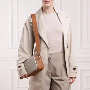 Michael Kors Crossbody Bags - Md Dblzp Chn Camera Xbody - Gr. unisize - in Cognacbraun - für Damen