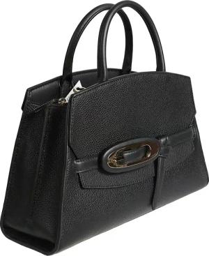 Michael Kors Crossbody Bags - Medium Cornelia Buckle Satchel Bag Black - Gr. unisize - in Schwarz - für Damen