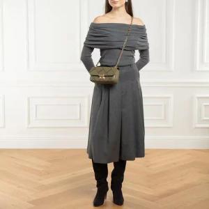 Michael Kors Crossbody Bags - Sm Conv Chain Shldr - Gr. unisize - in Grün - für Damen