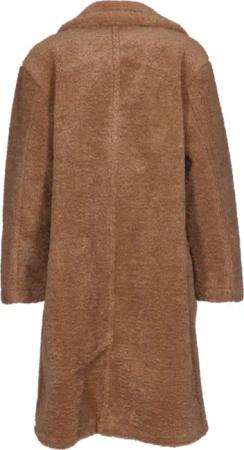 Michael Kors - Faux-Shearling Coat - Größe M - beige
