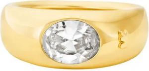 MICHAEL KORS Fingerring Schmuck Geschenk Messing Ring PREMIUM, mit Zirkonia (synth)