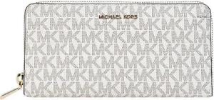 MICHAEL KORS Geldbörse JET SET Large creme