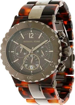 Michael Kors Herrenuhr Quartz Braun