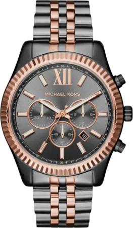 Michael Kors Herrenuhr Quartz Schwarz Gold Rose