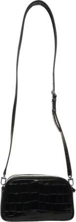 Michael Kors Hobo Bags - Crossbody bag in croco effect - Gr. unisize - in Schwarz - für Damen