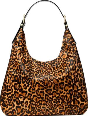 Michael Kors Hobo Bags - Lg Hobo Shldr - Gr. unisize - in Leopardfarben - für Damen