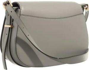 Michael Kors Hobo Bags - Lydia Md Flap Messenger - Gr. unisize - in Taupe - für Damen