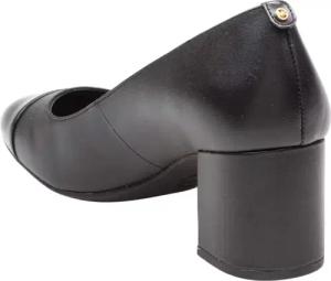 Michael Kors Hohe Schuhe - Black Perla Flex Leather Pumps - Gr. 5_5 - in Schwarz - für Damen