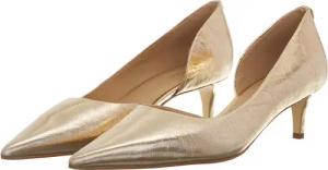 Michael Kors Hohe Schuhe - Elyse Kitten Pump - Gr. 37 (EU) - in Gold - für Damen