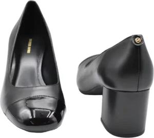 Michael Kors Hohe Schuhe - Laced Black Pumps - Gr. 8_5 - in Grau - für Damen