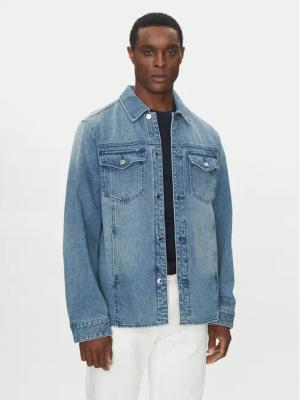 Michael Kors Jeansjacke CR5900PFAU Blau Regular Fit