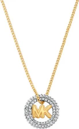 MICHAEL KORS Kette mit Anhänger Schmuck Geschenk Metall Halskette PREMIUM, wahlweise mit oder ohne Zirkonia