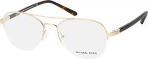 Michael Kors Key West MK 3033 1014, inkl. Gläser, Aviator Brille, Damen